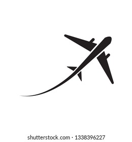 airplane icon vector