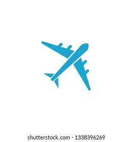 airplane icon vector