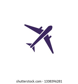 airplane icon vector