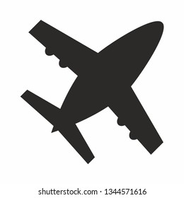 Airplane icon vector