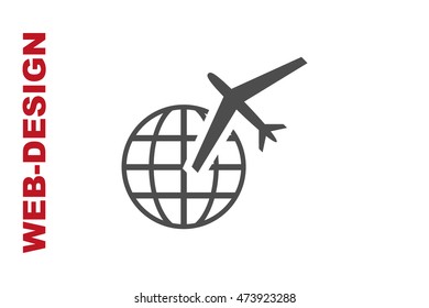 Airplane Icon Vector