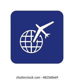 Airplane Icon Vector