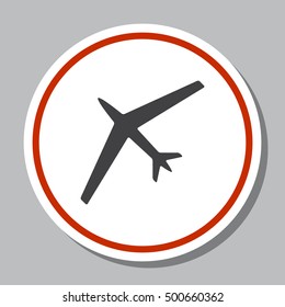 Airplane Icon Vector