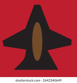 Airplane icon vector (Biman) symbolizing travel, flight, and aviation. Perfect for airline, tourism, or logistics design. Fully editable Adobe Illustrator EPS file included.