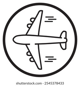 airplane icon vector design. airplane vector