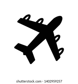 Airplane icon vector design template