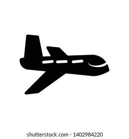 Airplane icon vector design template