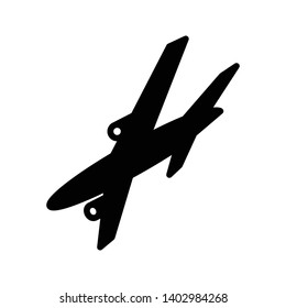 Airplane icon vector design template