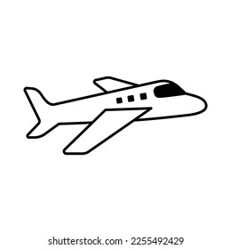 Airplane icon vector design template