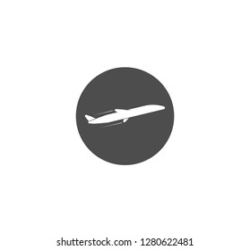 Airplane icon . Vector . EPS 10