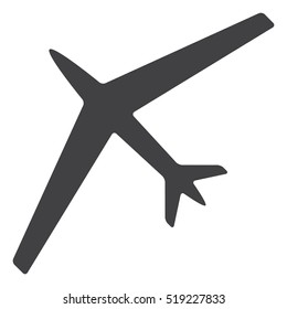 Airplane Icon Vector flat design style