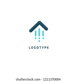 Airplane icon. Vector flat style illustration air ticket booking logo template. Logo concept of navigator, loukost, airport, booking tickets, Rent, travel application, loukost, tourism, trip.
