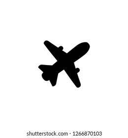 airplane icon. Vector illustration