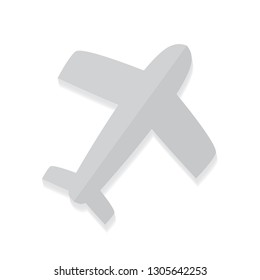 airplane icon- vector illustration