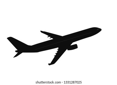Icono del avión. ilustración vectorial
