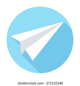 Airplane icon vector illustration