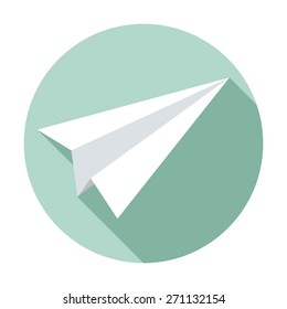 Airplane icon vector illustration