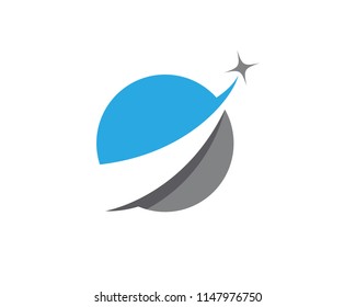Airplane icon vector illustration design Logo Template