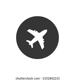 Airplane icon vector illustration design Logo Template