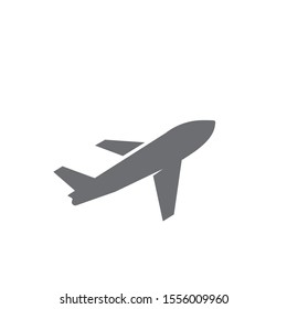 Airplane icon vector illustration design Logo Template