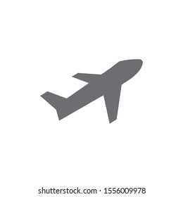 Airplane icon vector illustration design Logo Template