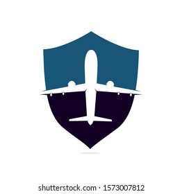Airplane icon vector illustration design Logo Template, Airplane company logo, Traveling Logo,	
