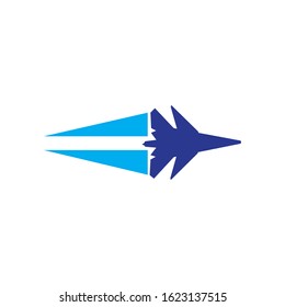Airplane icon vector illustration design Logo Template