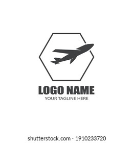 Vektorgrafik-Logo für Airplane-Symbol