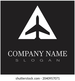 Vektorgrafik-Logo für Airplane-Symbol