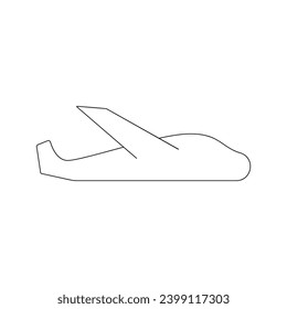 airplane icon vector illustration design