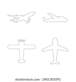 airplane icon vector illustration design