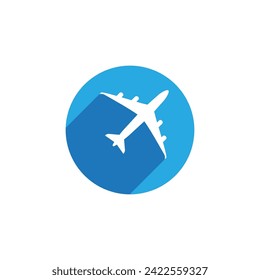 Vektorgrafik-Logo für Airplane-Symbol