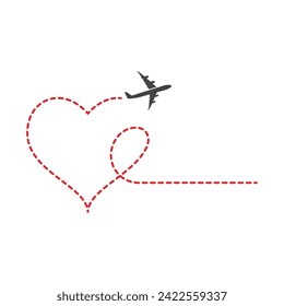 Airplane icon vector illustration design Logo Template