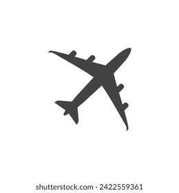 Airplane icon vector illustration design Logo Template