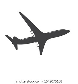 Airplane Icon Vector Illustration EPS10