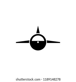 airplane icon. airplane vector illustration on white background for web and apps.