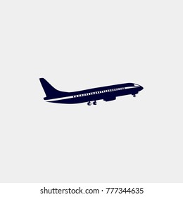 airplane icon, Vector illustration. plane icon. travel icon. fly icon