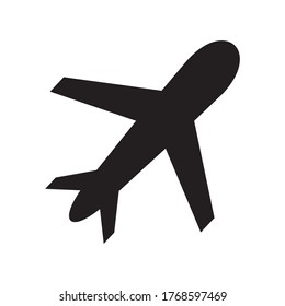 airplane icon vector illustration sign