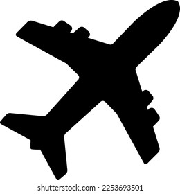 Airplane icon. Airplane vector illustration. Travel. Vacation