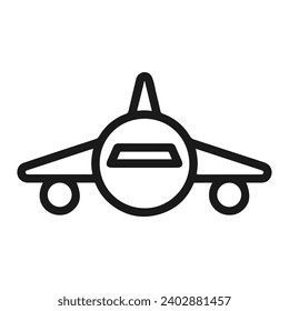 airplane icon vector ilustration logo design