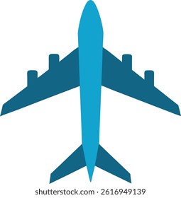 Airplane Icon Vector for logo