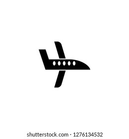 airplane icon vector. airplane sign on white background. airplane icon for web and app