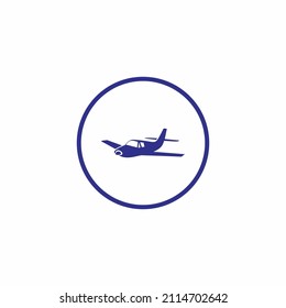 Airplane icon vector, solid illustration, pictogram on white