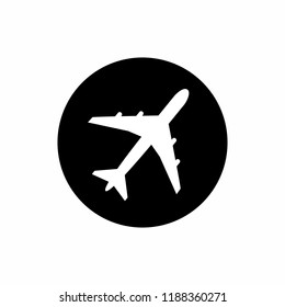 airplane icon vector. symbol for web site Computer and mobile vector.