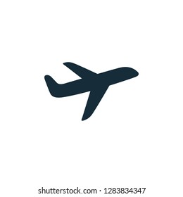 Airplane Icon Vector Transportation Logo Template