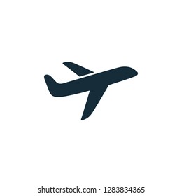Airplane Icon Vector Transportation Logo Template