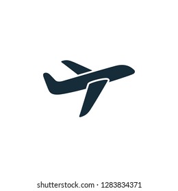 Airplane Icon Vector Transportation Logo Template