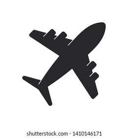 Airplane Icon Vector Transportation Logo Template, eps 10