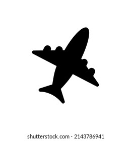 Airplane Icon Vector Transportation Logo Template