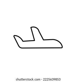 Airplane Icon Vector Transportation Logo Template